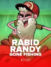 rabid randy gone fishing - logo
